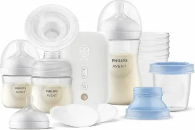 Produktbild von Philips AVENT Natural Motion Milchpumpe SCD330/31 Elektrische Einzelmilchpumpe Premium im Set
