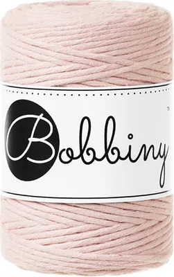 Image de Cordon macramé rose pastel 1,5 mm 100 m