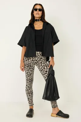 Produktbild von Leggings mit Leopardenmuster, mixed color, S