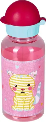 Produktbild von Trinkflasche Katze Kleine Freunde (aus Tritan/0,4 l) 13942 - Die Spiegelburg