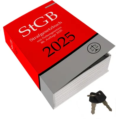 Produktbild von Strafgesetzbuch 2025 Booksafe L