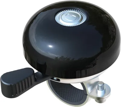 Imagen del producto de Timbre para bicicleta de estilo retro, con sonido potente, fabricado en latón y con soporte de aluminio, ideal para bicicletas y bicicletas de montaña