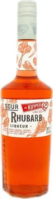 Immagine prodotto di De Kuyper Sour Rhubarb – Liquore al rabarbaro | 15 % vol | 0,7 l