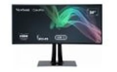 Image de ViewSonic ColorPro VP3481a - Moniteur LED avec KVM-Switch - gebogen - 1 Anschlüsse - 86.4 cm (34")
