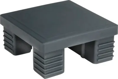 Produktbild von Pfostenkappe floraworld 6,8 x 6,8 cm anthrazit