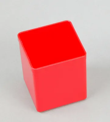 Produktbild von Allit EuroPlus Insert 63/1 Ablageschale Quadratisch Polystyrol Rot (456305)