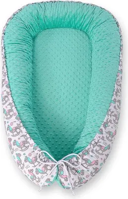 Obrázok produktu pre Babybo, detské hniezdo, dvojitý hodváb a nastaviteľné pre optimálne pohodlie - Bosono Minky
