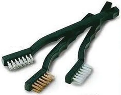 Produktbild von Bürsten-Set CG0504A, 3-teiliges Bürsten-Set (Stahl, Messing, Nylon)
