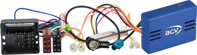 Produktbild von CAN-Bus Kit passend für Citroen/Peugeot Quadlock>ISO/Antenne Fakra>ISO
