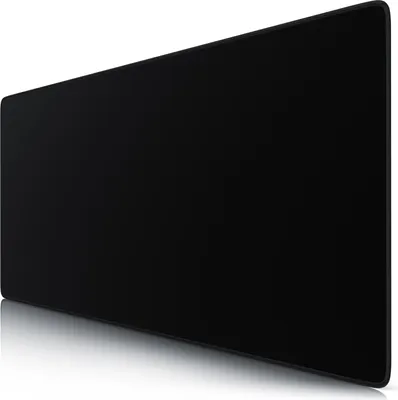 Produktbild von Titanwolf Gaming Mauspad XXL, 900 x 400 x 3 mm, Schreibtischunterlage, abwaschbar, rutschfeste Rückseite, Geschwindigkeit & Präzision, Schwarz