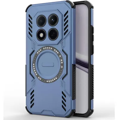 Produktbild von Handyhülle für Xiaomi Redmi Note 15 Pro 5G, Techsuit ArmorMag Case, Blau-Schwarz