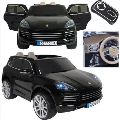 Zdjęcie produktu dla INJUSA Porsche Cayenne S akumulator 12V R/C MP3 samochód dwumiejscowy