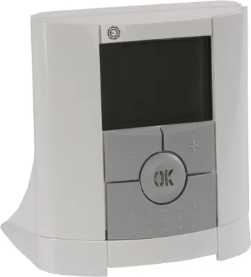 Produktbild von Raumthermostat m. Wochentagsprogramm,4 Empfänger,ECO-Modus,Regelbereich 5-37°C