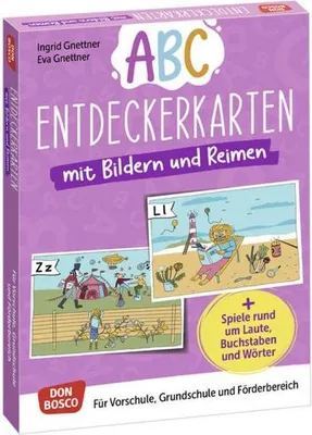 Obrázek produktu pro Abc-Entdeckerkarten mit Bildern und Reimen