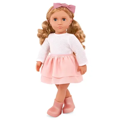 Produktbild von Our Generation EFFIE Blonde Puppe mit hellem Styling