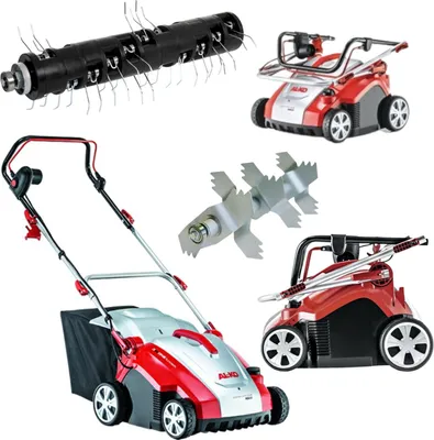 Produktbild von AL-KO Elektro-Vertikutierer, Belüfter, 1500 W, 36 cm, 2 Walzen, 3-in-1-Korb, 55 l
