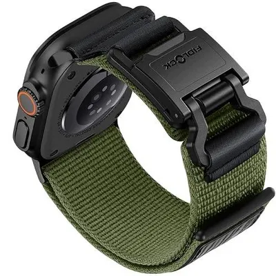 Zdjęcie produktu dla Pasek do apple watch nylonowy pleciony sportowy magnetyczny 49MM
