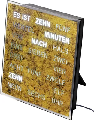 Produktbild von AMS Tisch- und Wanduhr 1240 - Kunststoffgehäuse