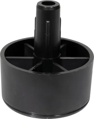 Produktbild von QuickClick Lounge Möbelgleiter, mit Zapfen, ø 44mm,Höhe 24mm,Kunststoff,schwarz