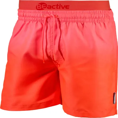 Produktbild von BECO the world of aquasports Badeshorts BEactive Swim Shorts mit coolem Farbverlauf neonrot XL
