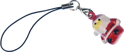 Produktbild von Weihnachtsmann Handyanhänger Miniblings Handyschmuck Santa Weihnachten Glöckchen