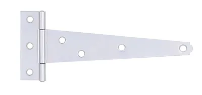 Produktbild von Alberts 850944 Kistenband mit vernietetem Stift galvanisch verzinkt, dickschichtpassiviert Band: 150 mm Scharnier: 70 mm  25er Set