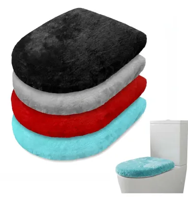 Imagen del producto de Juego de 4 fundas para tapa de inodoro en varios colores
