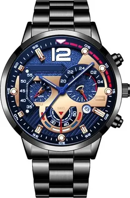 Image de Montre ZA-25943 Noire pour Homme - Élégance et Style KP25943
