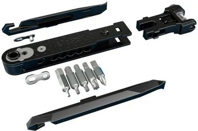 Produktbild von PRO Multitool für Sattelmontage One Size - kompaktes Ratschentool mit 13 Funk....