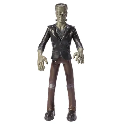 A full-body shot of a Frankenstein monster action figure.