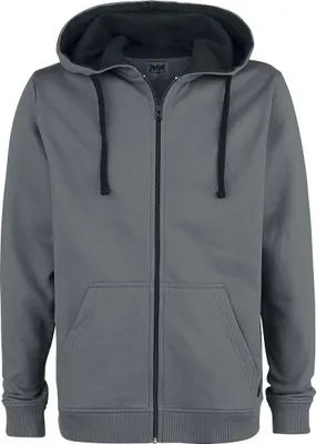 Produktbild von Black Premium by EMP Herren graue Sweatshirtjacke L