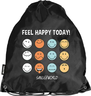 Produktbild von PASO Schuhbeutel Schule Kindergarten Jungen Mädchen Smiley
