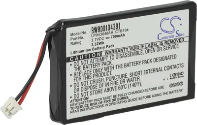 Produktbild von vhbw Akku kompatibel mit Telstra THUB, CTB104 schnurlos Festnetz Telefon (700 mAh, 3,7 V, Li-Ion)