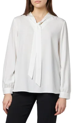 Productafbeelding van Comma blouse met strikdetail