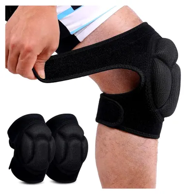 Produktbild von Knieschoner Garten Knieschützer Schwamm Rutschfest Volleyball Knieschoner Garten Kniekissen für Gartenarbeit, Reinigung, Bodenbeläge, Volleyball, Tanzen (1 Paar)
