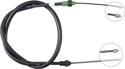 Produktbild von A.B.S. Handbremsseil Seilzug Feststellbremse für RENAULT CLIO II (BB0/1/2, CB0/1/2) K19824