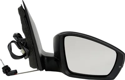 Produktbild von Außenspiegel passend für VW Polo 09 6R 06/2009- Rechts Beifahrer schwarz Johns