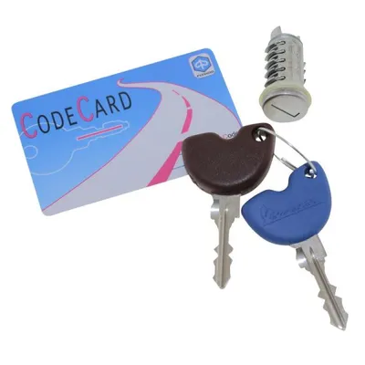 Immagine prodotto di Blocchetto accensione originale Piaggio per scooter Vespa PX PK Cosa NRG TPH ZIP 50 80 125 200