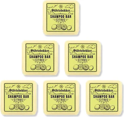 Produktbild von Festes Shampoo Citrus - 100g – 6x 100g