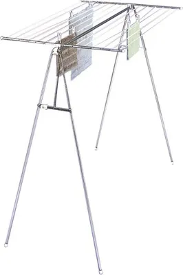 Produktbild von Leifheit Star Balkon-Wäschetrockner, 21 m Trockenlänge, Höhe 150 cm, Leinenaufsatz 150x100 cm