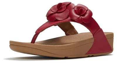 Produktbild von FITFLOP FitFlop Lulu Flower Zehenstegsandalen ROOD 36