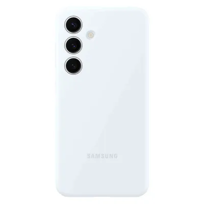 Image de Samsung Housse silicone SM-S926 Galaxy S24+ blanc EF-PS926TWE