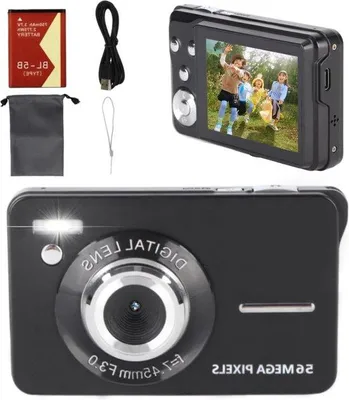 Obrázek produktu pro Kompaktní 27palcová 4K mini digitální kamera s 20násobným zoomem a automatickým zaostřováním