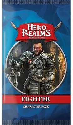 Zdjęcie produktu dla Hero Realms: Character Pack – Fighter – Gra planszowa – White Wizard Games – 2-4 graczy – 0+