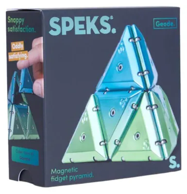 Obrázok produktu pre Speks: Geode Chrome Pyramid zelená