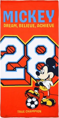 Immagine prodotto di Asciugamano da bagno Topolino arancione 70 x 140 cm - Poliestere