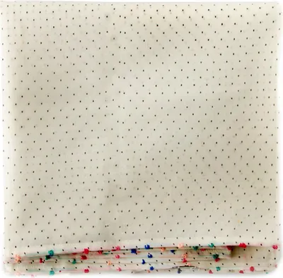 Image de Paul Smith écharpe unie de coton et de soie Knot Pin Dot