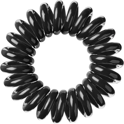 Produktbild von Invisibobble-Haargummis in Tiefschwarz, 6 Stück