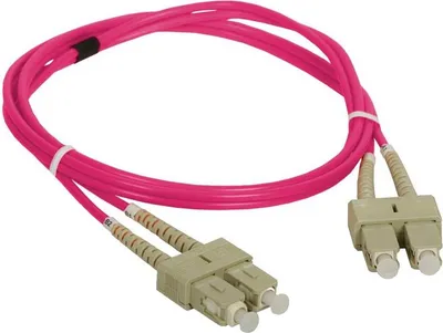 Produktbild von ALANTEC Duplex Patchkabel OM4 SC-SC 1.0m