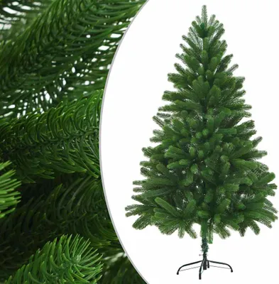 Produktbild von vidaXL Künstlicher Weihnachtsbaum Naturgetreue Nadeln 180 cm Grün